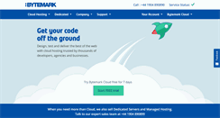 Desktop Screenshot of bytemark.co.uk