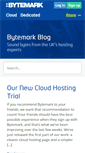 Mobile Screenshot of blog.bytemark.co.uk